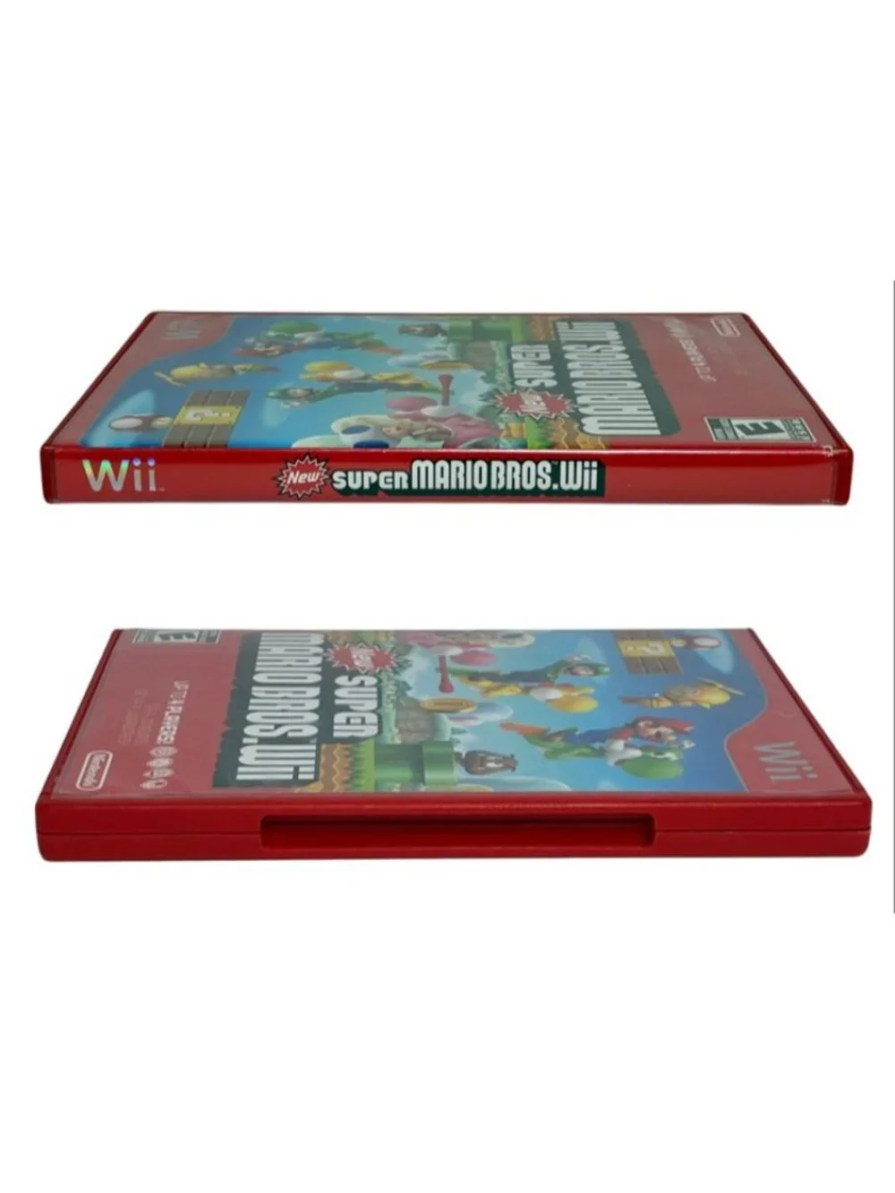 New Super Mario Bros Wii Nintendo Complete CIB Tested Game Case Manual 2009